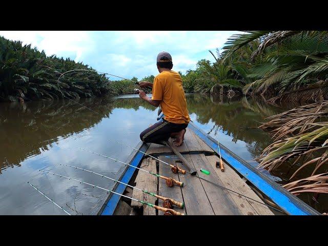 Nyoba mancing di spot baru, langsung jackpot ikan besar