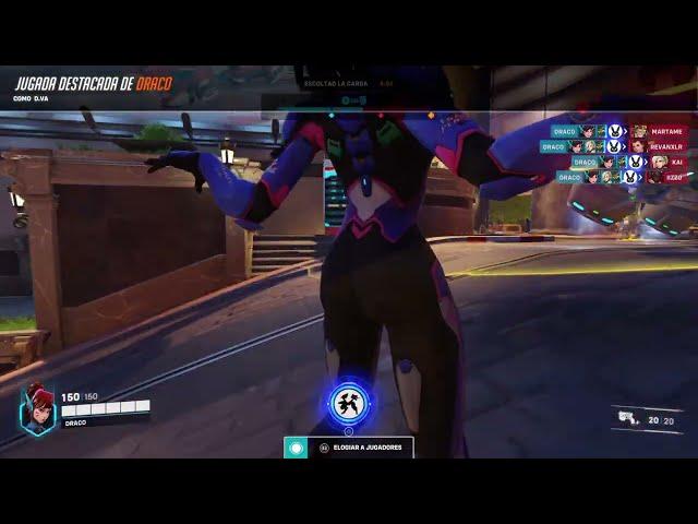 My first show butt on Overwatch 2 (DVA Release POTG)