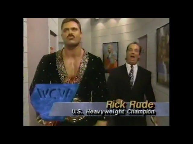 Marcus Bagwell vs Rick Rude   Saturday Night March 28th, 1992