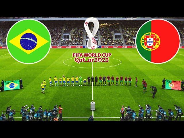 PES 2021 | FIFA World Cup 2022 Final - Brazil vs Portugal