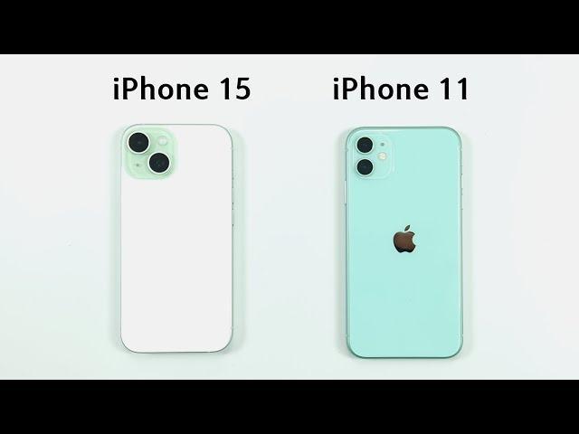 iPhone 15 vs iPhone 11 SPEED TEST