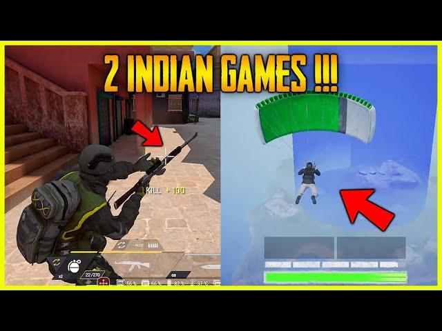 FAUG MULTIPLAYER NEW UPDATE + WEX MOBILE BATTLE ROYALE TEASER | 2 INDIAN GAMES - FAUG IMPROVED ?? 