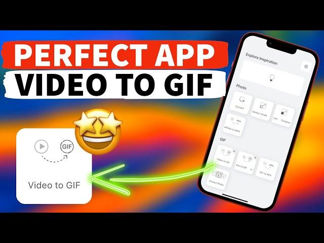 How to Convert ANY Video to GIFs on iPhone [ QUICKEST METHOD ]