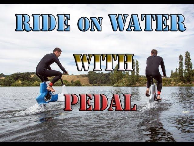 This BIKE lets you ride on WATER Easily......