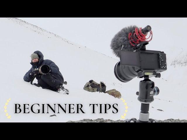 3 BEGINNER TIPS on wildlife photography vlog 2024 - Tell a story