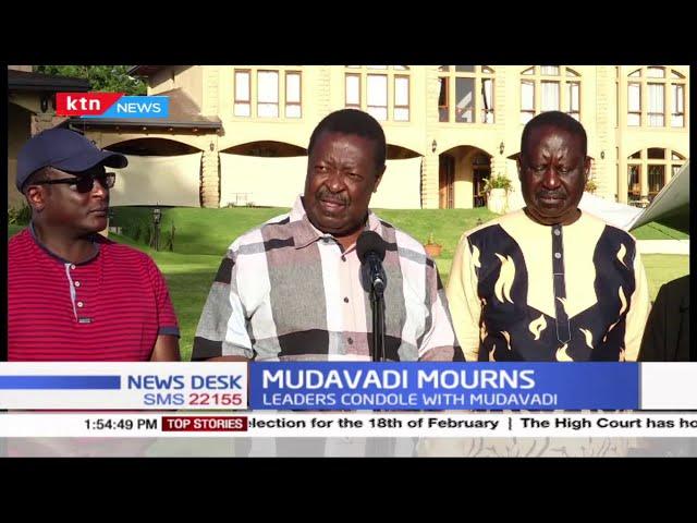 Funeral arrangements for Musalia Mudavadi's Mother ongoing as many condole with him