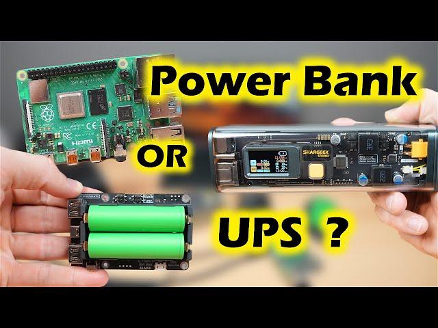 Can You Power Your Pi With A Power Bank Instead Of A UPS? I Tried The Shargeek Storm 2