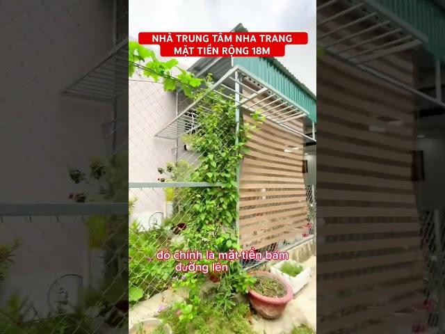 Bán nhà trung tâm Nha Trang mặt tiền rộng 18M giá rẻ bất ngờ