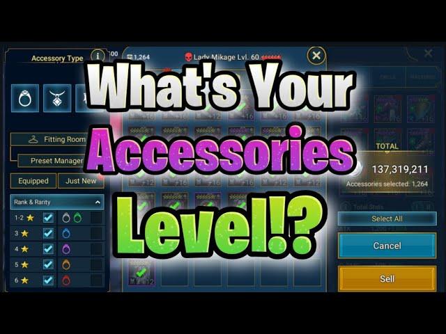 What's Your Accessory Level!?  Raid: Shadow Legends