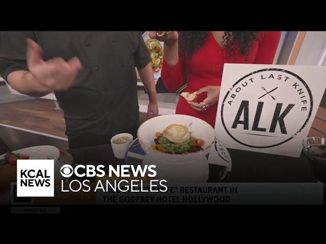 About Last Knife at the Godfrey Hotel in Hollywood | KCAL Cuisine