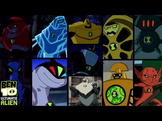 EVERY NEW ALIEN TRANSFORMATIONS IN ULTIMATE ALIEN | BEN 10