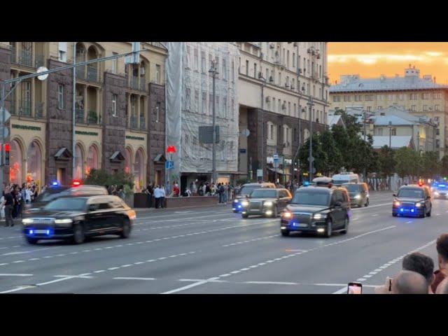 I Filmed Putin’s Motorcade in My Moscow Live Stream Today (14 June 2024)