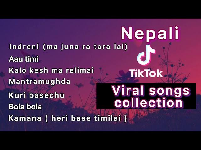 Nepali tiktok viral song collection | ma juna ra taralai | kalo kesh ma relimai