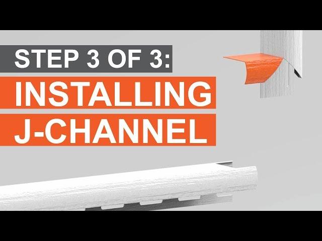 How to Trim a Window: Installing J-Channel