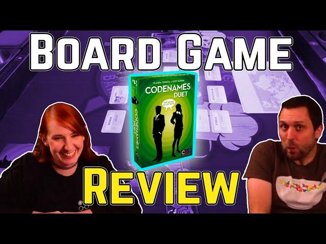 Codenames: Duet First Play Thoughts - Board Game Review