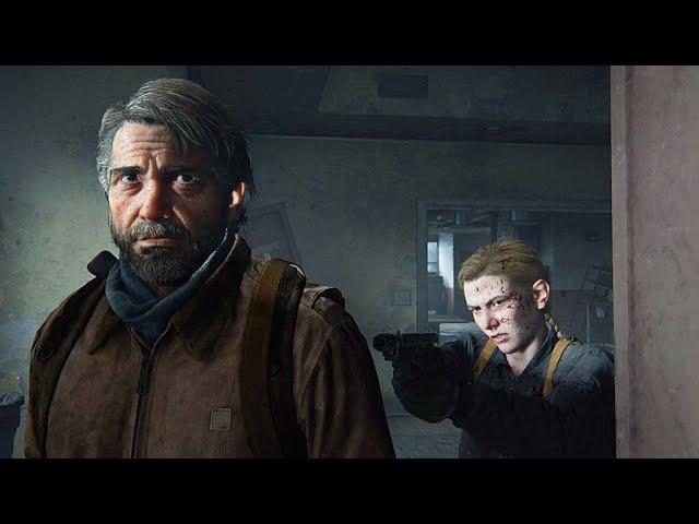 Joel's Dialogue Changes Whether Abby is Holding a Gun or Not