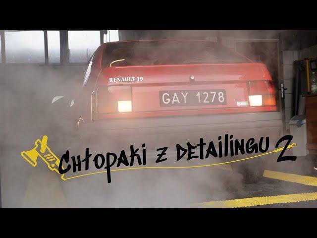 Chłopaki z Detailingu S01E02, Jak dojechać Renault 19 na stadion, zjeść Hot-Doga i wrócić