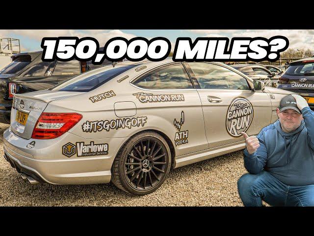 500 MILES IN A BROKEN 10 YEAR OLD MERCEDES C63