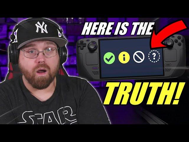 STEAM DECK The "TRUTH" about Supported vs Unsupported Games!