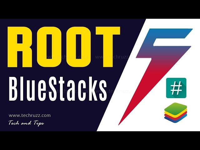 How to Root BlueStacks 5 on Windows 10, 8, 7 PC Laptop | Root Checker | 2024