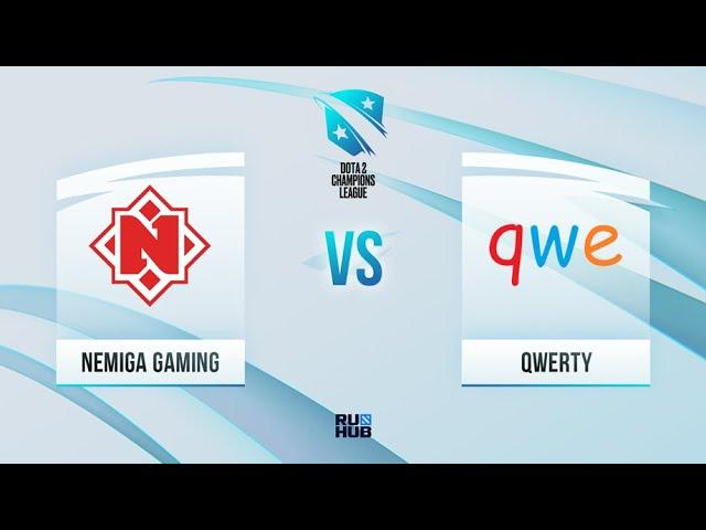 Nemiga Gaming vs qwerty, D2CL 2021 Season 3, bo3, game 1 [Lex & Mortalles]