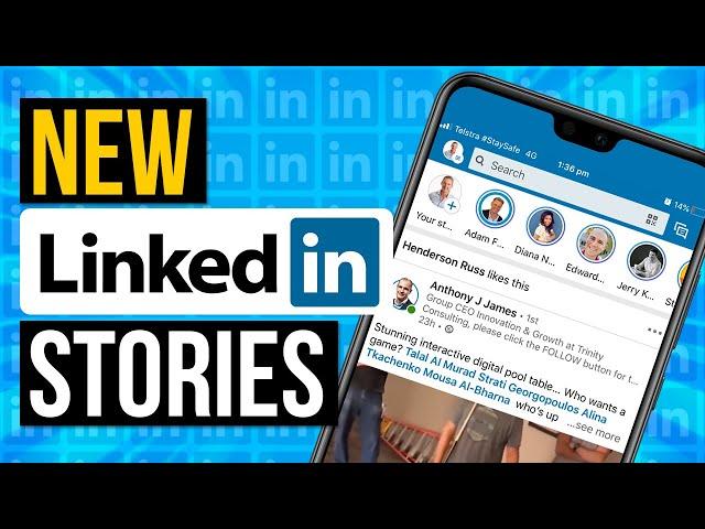 How To Use LinkedIn Stories - New LinkedIn Feature