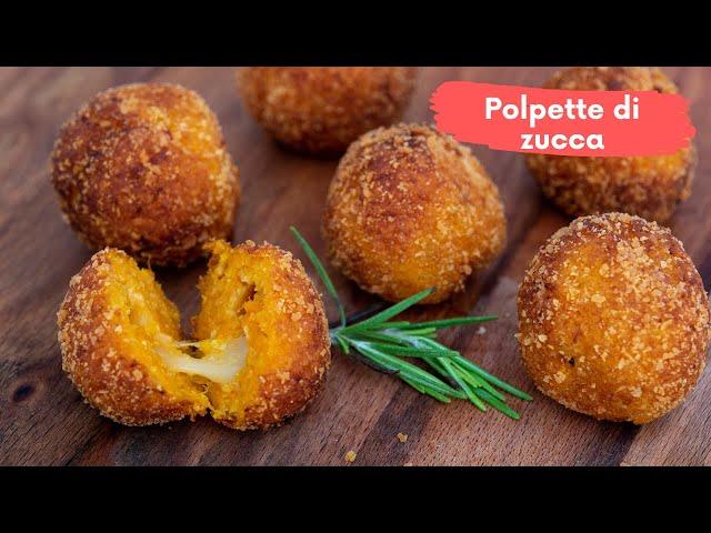 POLPETTE DI ZUCCA Ricetta facile | Una Favola in Cucina