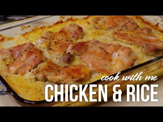 Cook With Me: Chicken and Rice