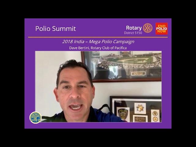 District 5150 Polio Summit - Oct. 3, 2020