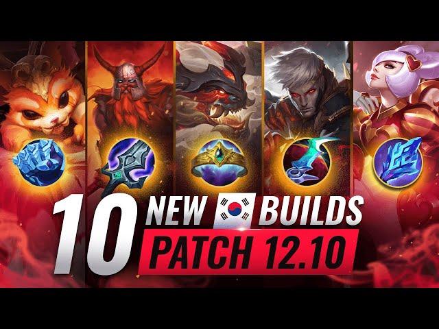 10 OFF META Korean Builds to CARRY WITH in Patch 12.10 - League of Legends