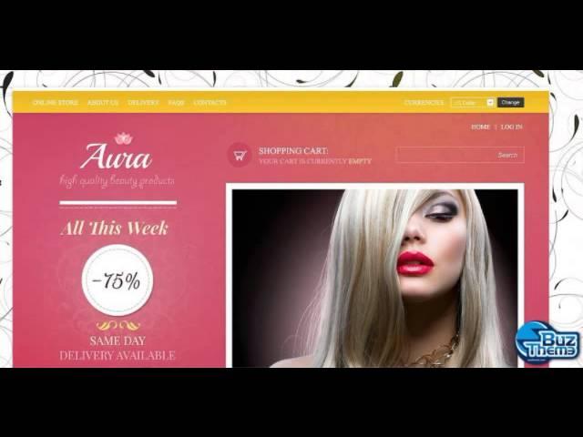 Download Beauty Store VirtueMart Template by  Delta TM