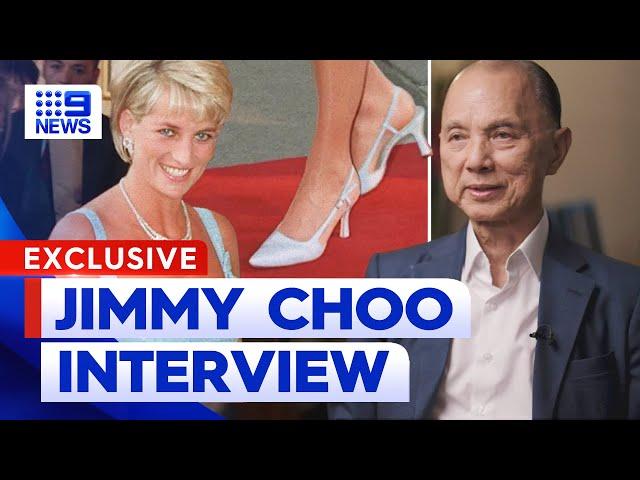 Exclusive interview with fashion designer Jimmy Choo | 9 News Australia