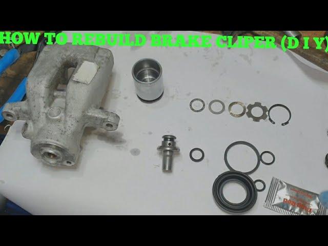 HOW TO REBUILD BRAKE CALIPER (DIY)