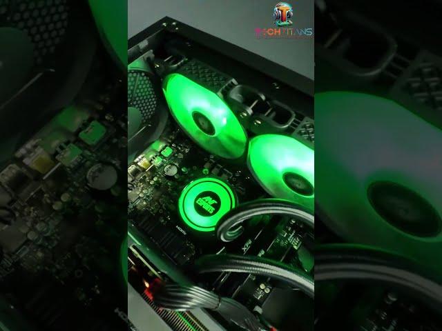 "Unleash Your Gaming Potential with Tech Titans' PC Powerhouse!"#gamingpcbuild #custompc #editing