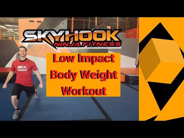 LOW IMPACT WORKOUT FOR EVERYONE | Skyhook Ninja Fitness