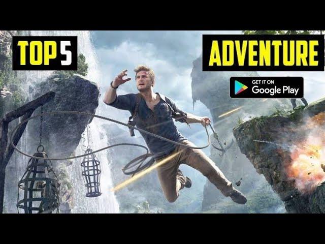 Top 5 Best ADVENTURE Game's For Android in 2021 | HIGH GRAPHICS ( offline )