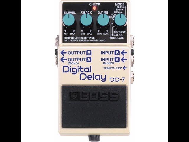 Boss DD-7 Digital Delay Guitar Effects Pedal