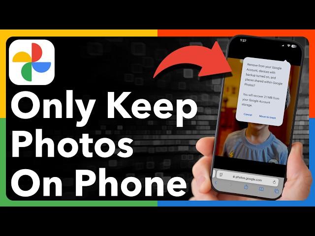 How To Delete Photos From Google Photos Without Deleting From Phone