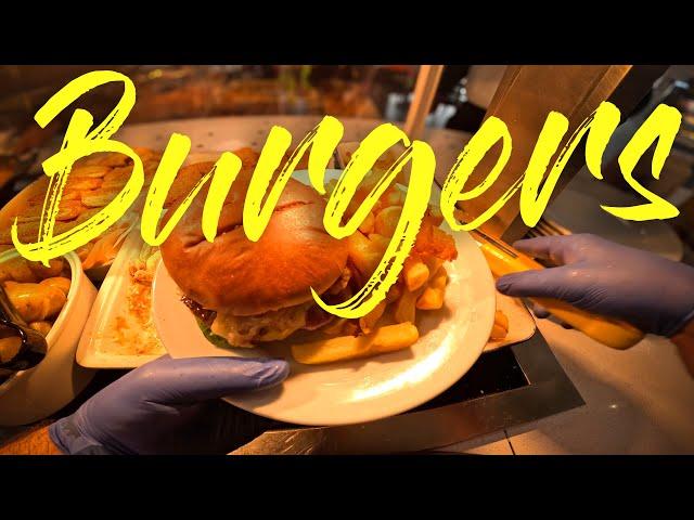 POV Cooking: Sizzling Burger Bar, No Smoke! 