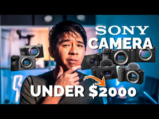 Which SONY Camera to BUY in 2024? - UNDER $2000