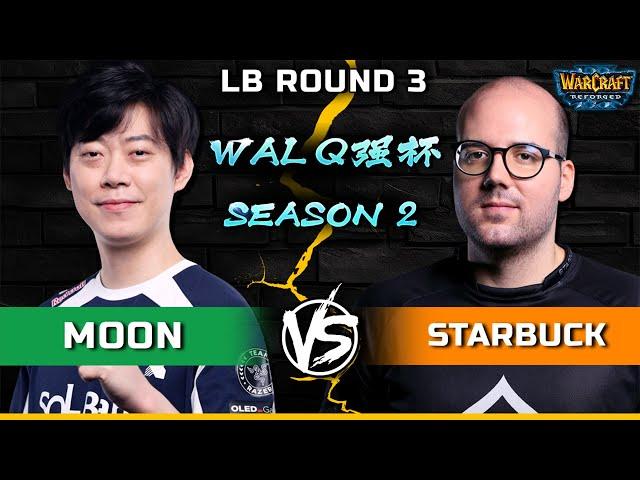 WC3 | LB Round 3 | [NE] Moon vs Starbuck [RDM] | Warcraft 3 All-Star League - Q Qiang Cup - Season 2