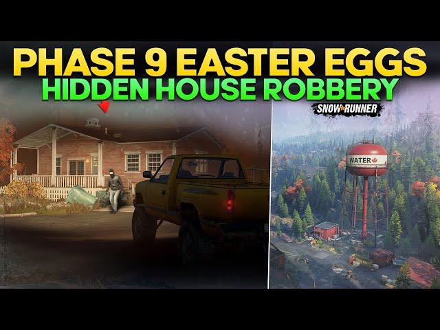 New Phase 9 Update Hidden Easter Eggs in Ontario Region SnowRunner Everything You Need to Snow