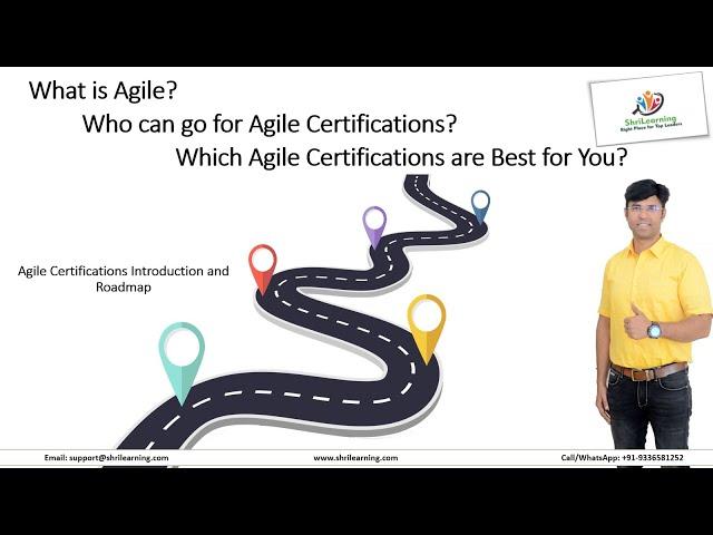 What is Agile, Who can go for Agile Certifications, & What all Best Certifications are available?