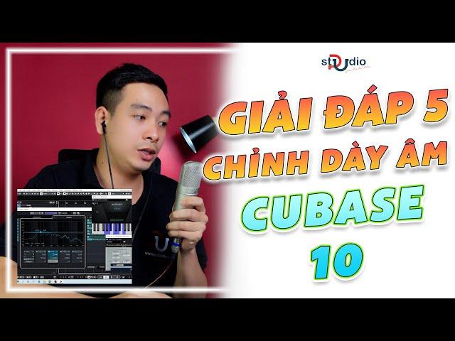 Giải đáp CUBASE : Chỉnh dày tiếng trên Cubase | Pustudio.vn