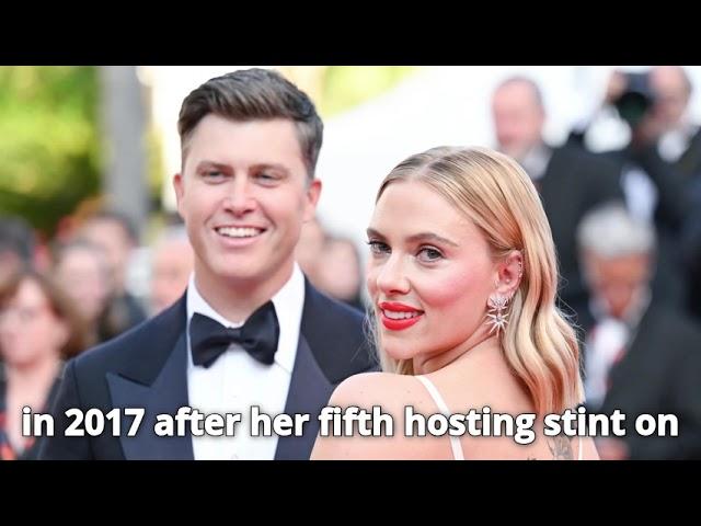 Scarlett Johansson Reacts to Husband Colin Jost's NSFW Joke About Her on SNL