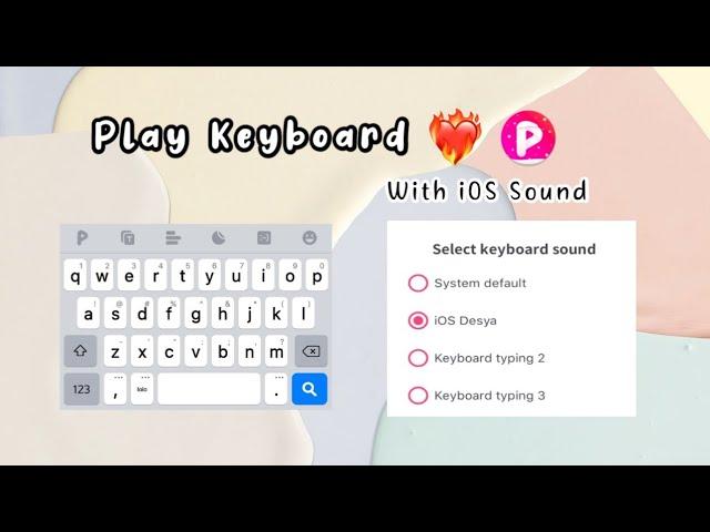 Play Keyboard with iOS Sound