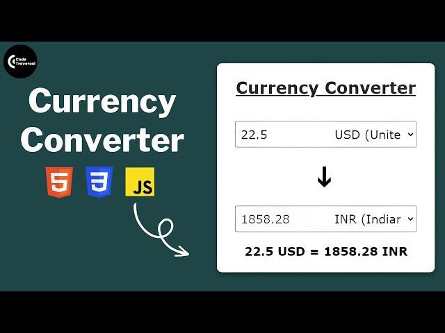 How to Build Currency Converter in JavaScript