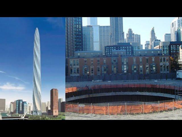 Chicago Spire Update - abandoned