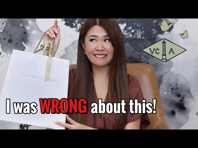I HATE To Admit It...BUT I was Wrong  Unboxing a RARE Van Cleef & Arpels VCA Piece!