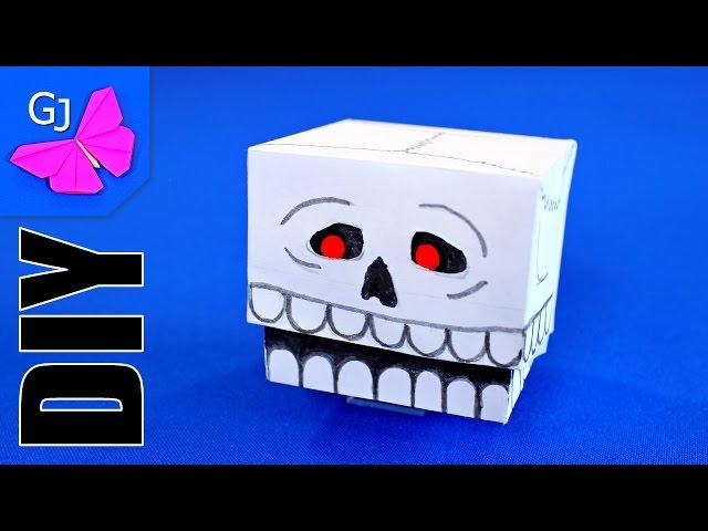 DIY Talking Paper Skull